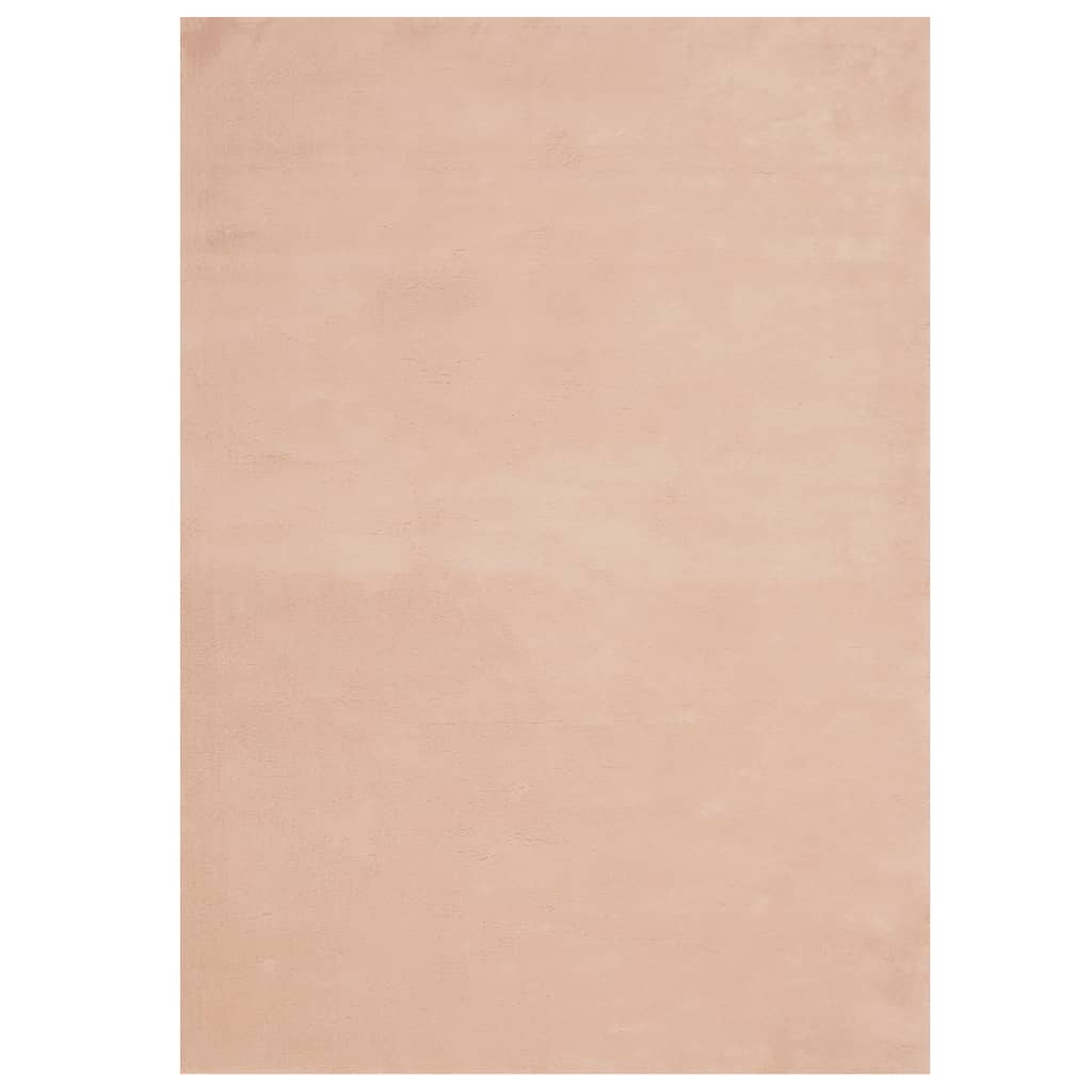 VidaXL Teppich Huarte Kurzflor weich waschbar 240x340 cm rosa