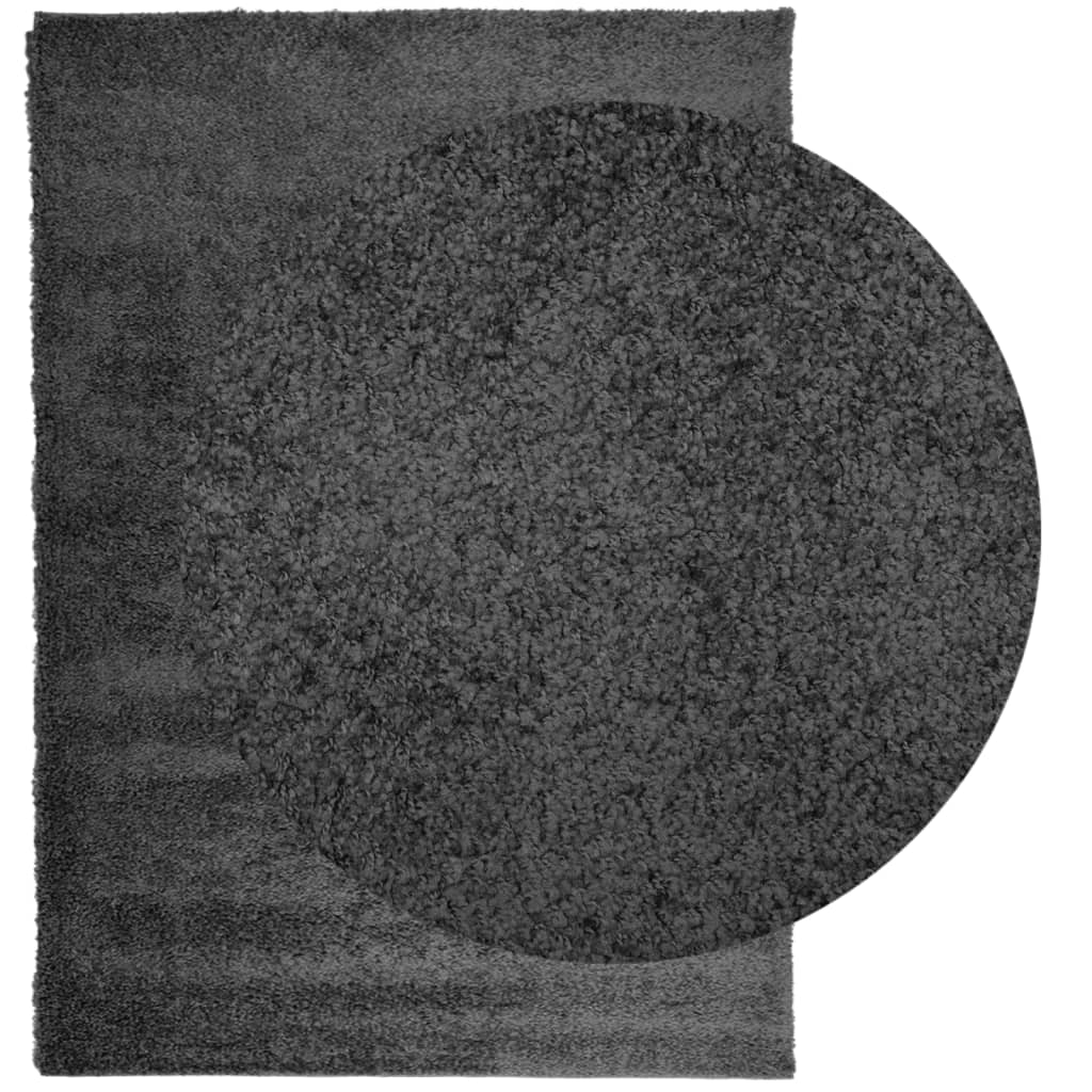 VidaXL Teppich Pamplona Shaggy Hochflor 200x280 cm Anthrazit