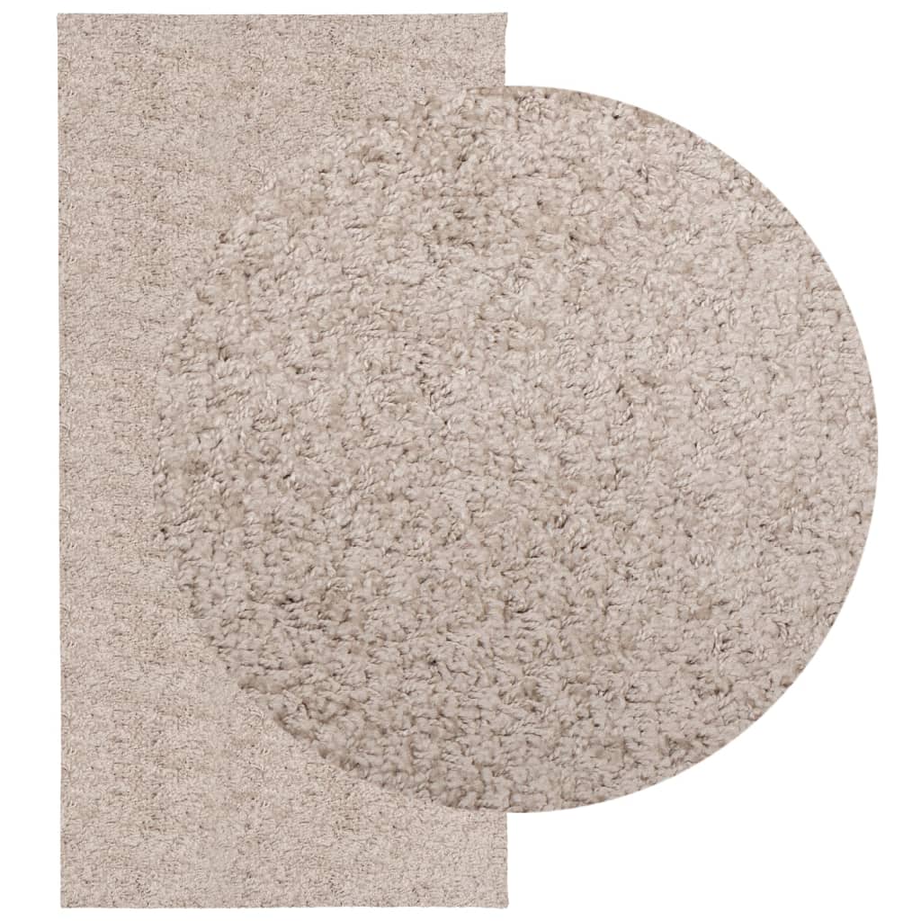 VidaXL Teppich Pamplona Shaggy Hochflor Modern 100x200 cm Beige