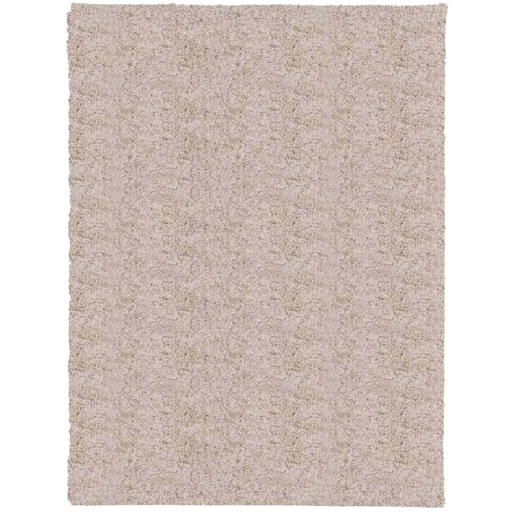 VidaXL Teppich PAMPLONA Shaggy Hochflor Modern 300x400 cm Beige