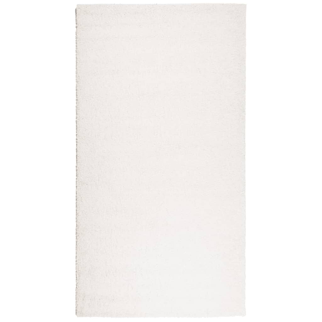 VidaXL Teppich Pamplona Shaggy Hochflor Modern 60x110 cm Creme
