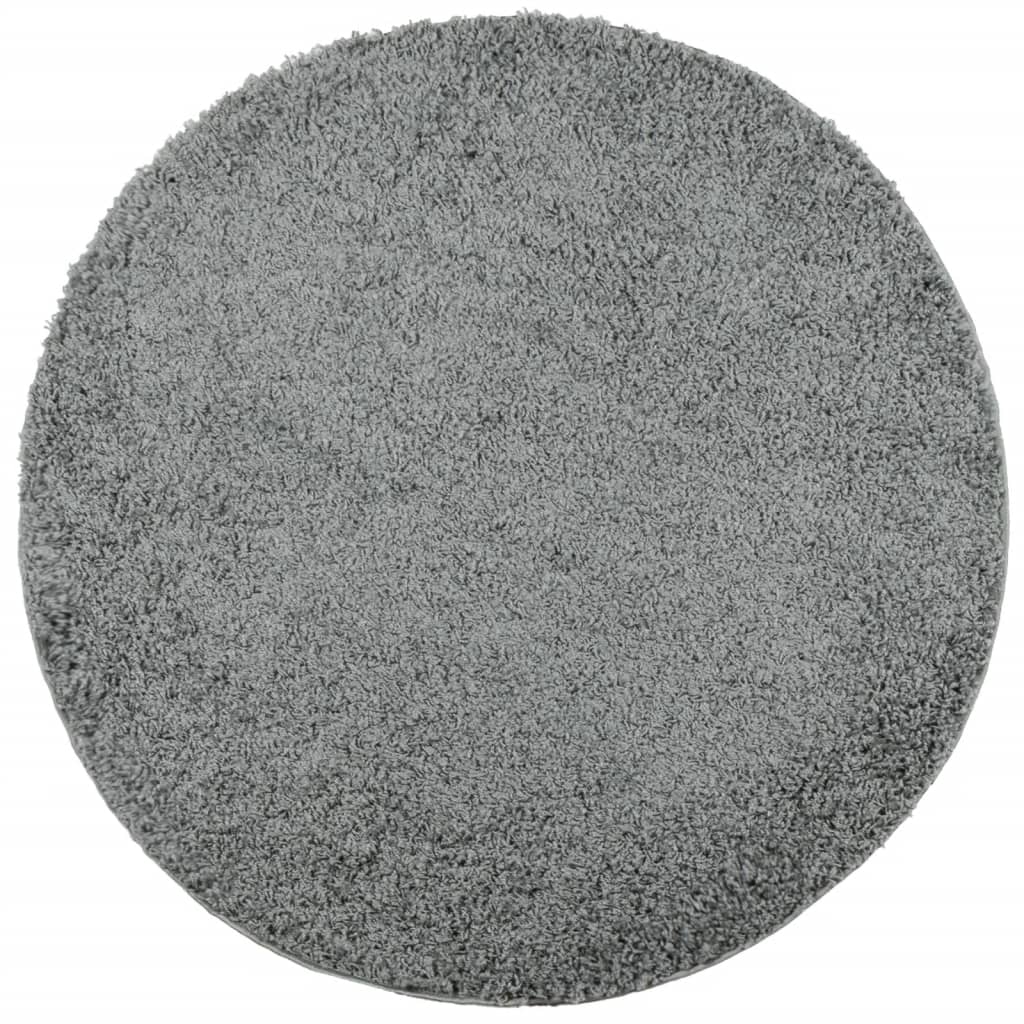 Vidaxx Teppich Pamplona Shaggy Hochflor Modern ø 200 cm Grün