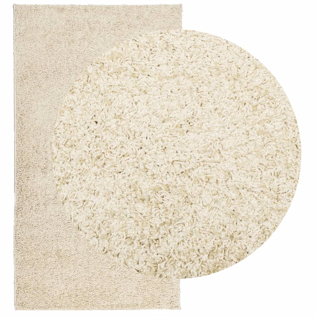 Vidaxx Teppich Pamplona Shaggy Hochflor modern 60x110 cm Goldfarbe