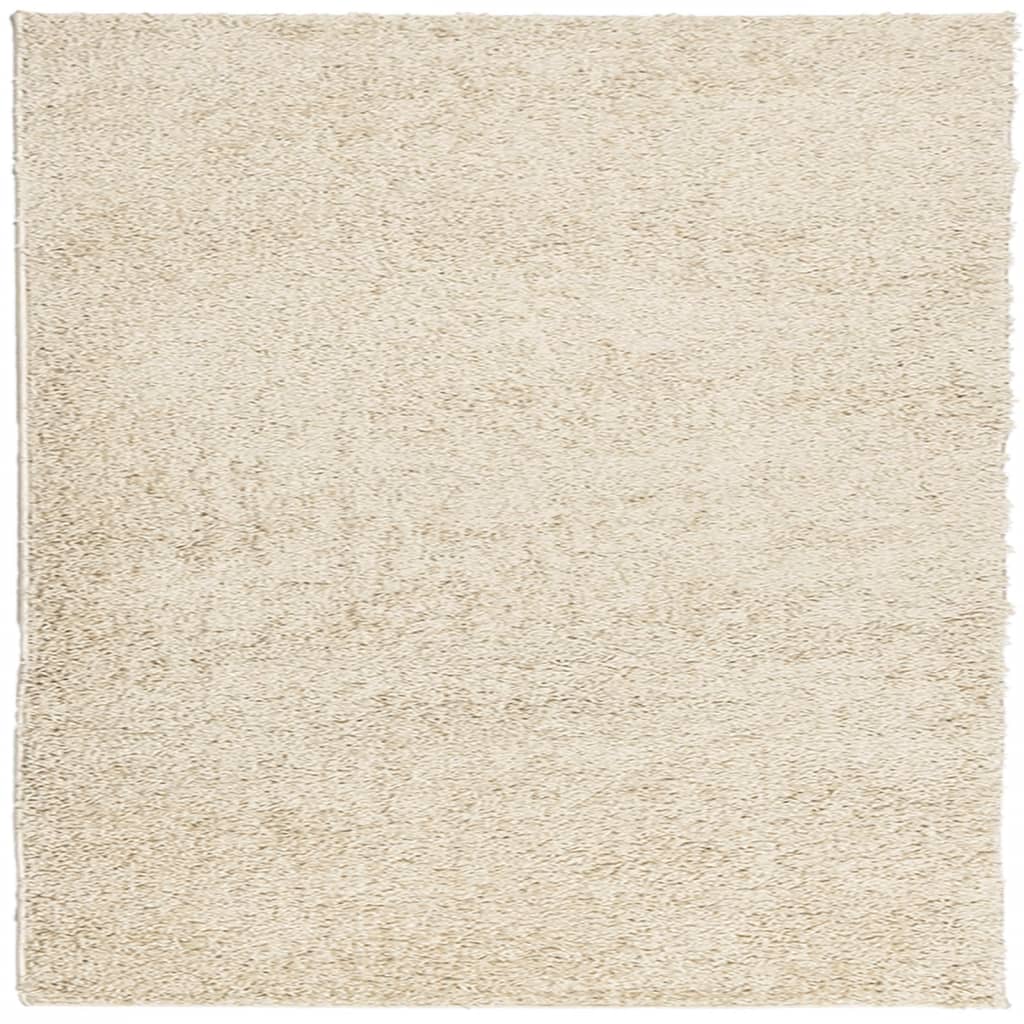VidaXL Teppich Pamplona Shaggy Hochflor Modern 200x200 cm Gold