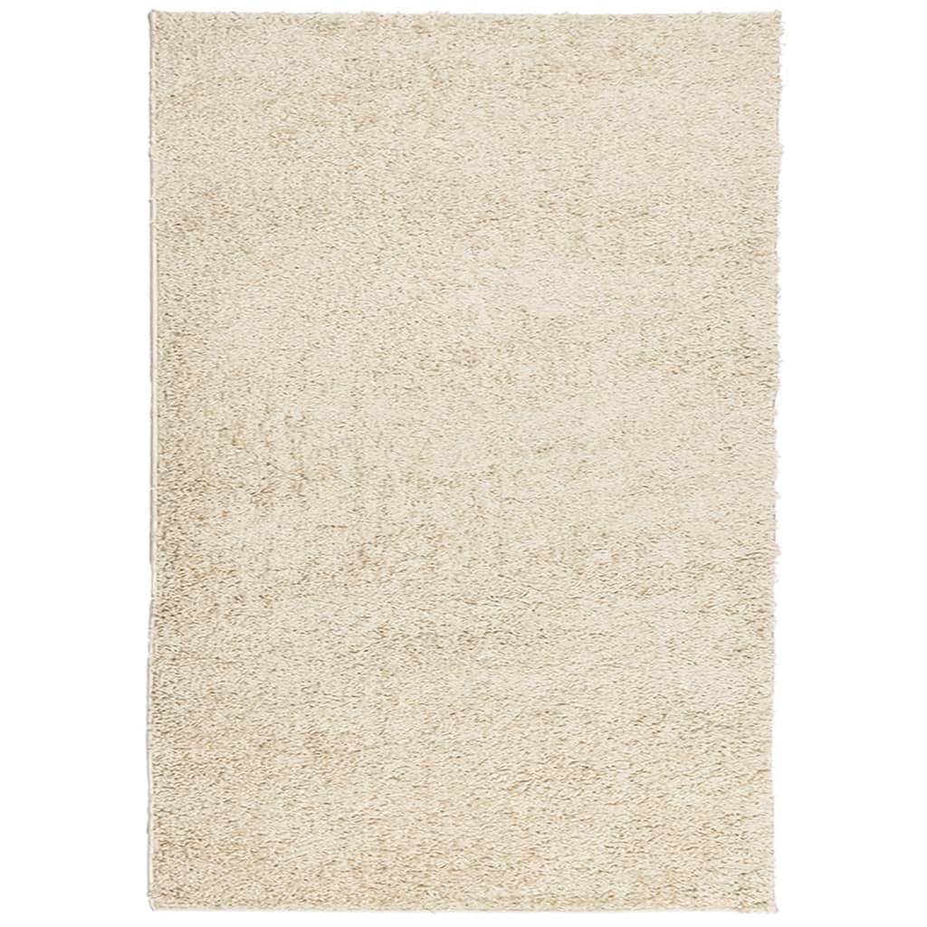 VidaXL Teppich Pamplona Shaggy Hochflor Modern 240x340 cm Gold