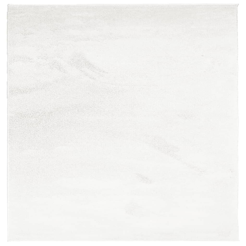 Vidaxx Teppich Oviedo Niederflor 160x160 cm Creme