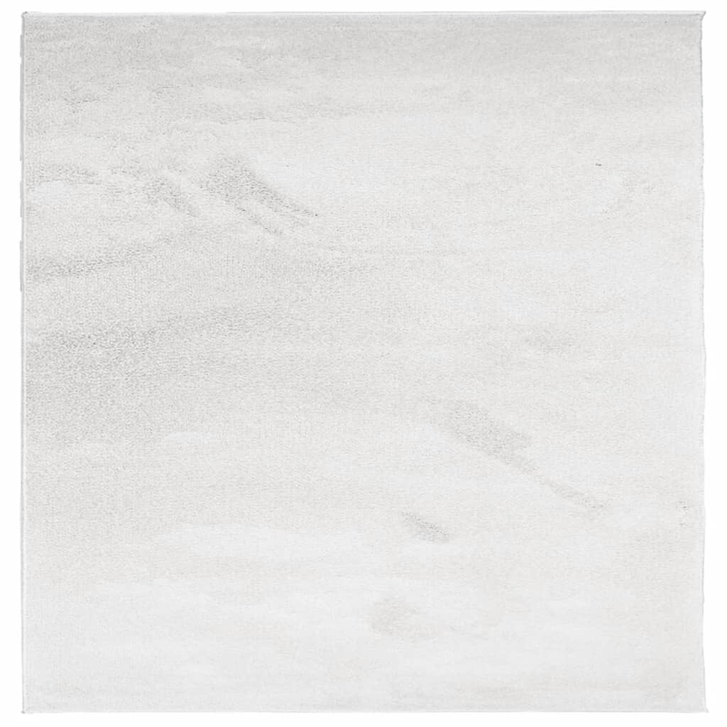 VidaXL Teppich Oviedo Niederflor 200x200 cm grau