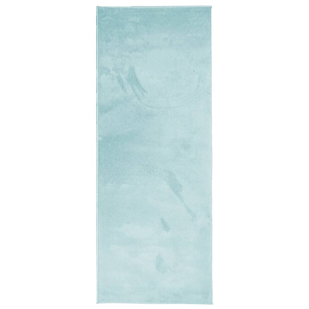VidaXL Teppich Oviedo Niederflor 80x200 cm grün
