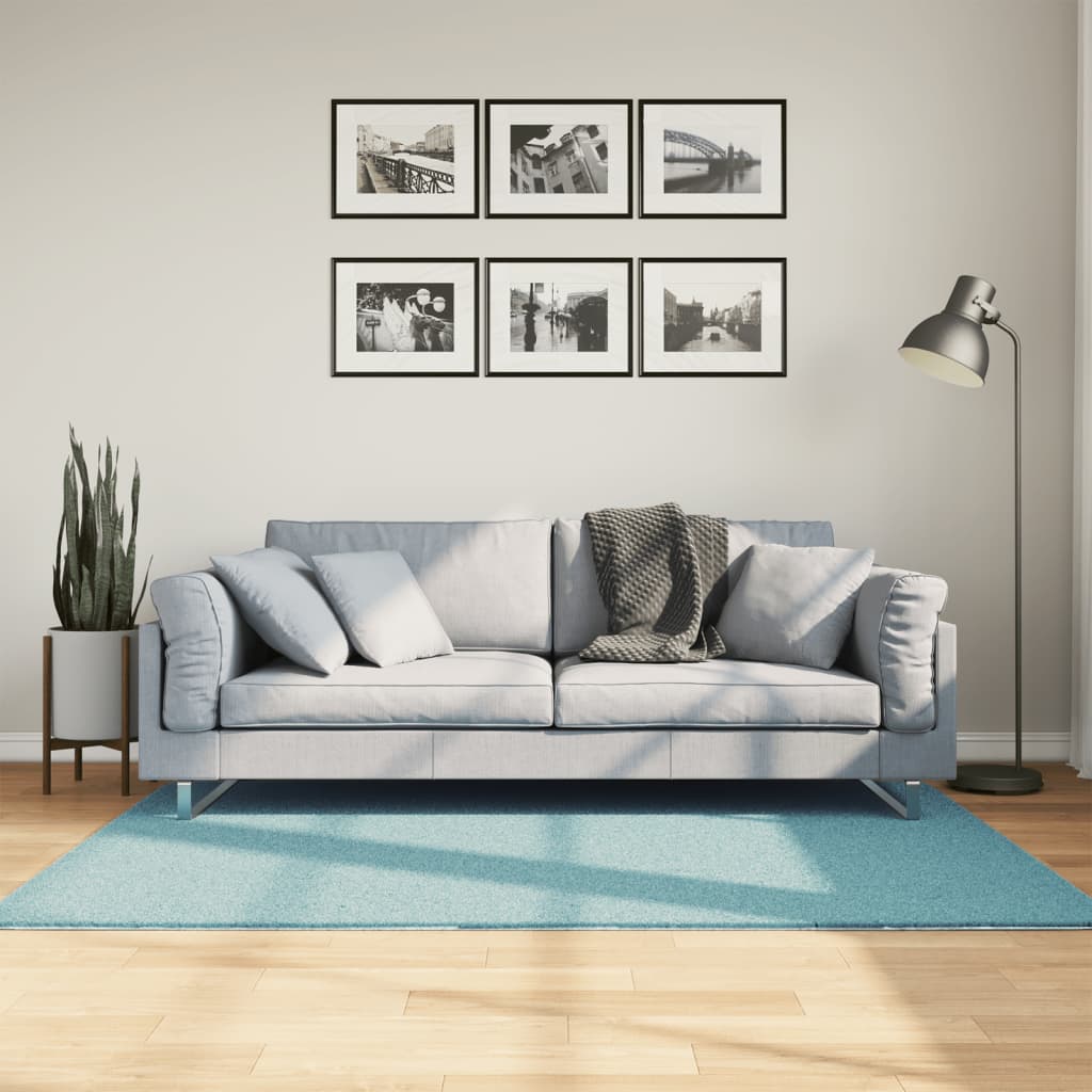 VidaXL Teppich Oviedo Niederflor 120x170 cm grün