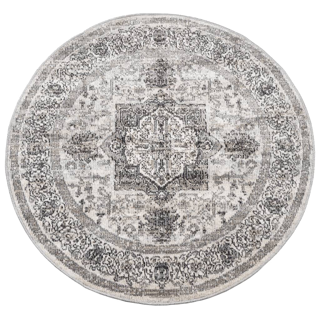 VidaXL-Teppich Arbizu für drinnen und draußen im Vintage-Stil ø 120 cm