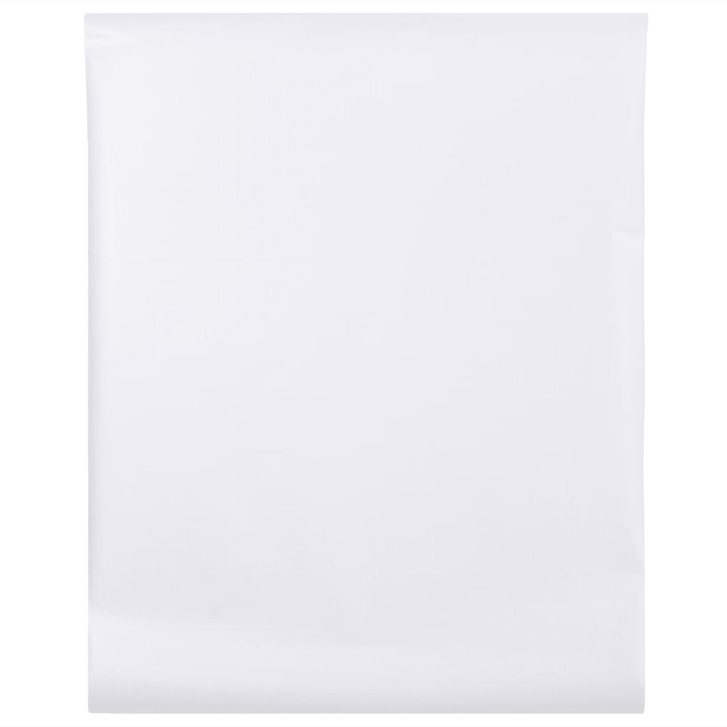 Vidaxx Fensterfolie mattweiß 90x500 cm PVC