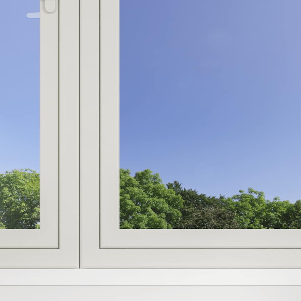 VidaXL Solarfolien 5 Stück statisch reflektierendes PVC silberfarben