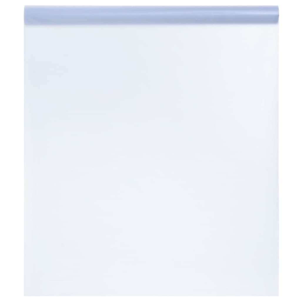 Vidaxx Fensterfolie statisch 45x500 cm PVC mattgrau