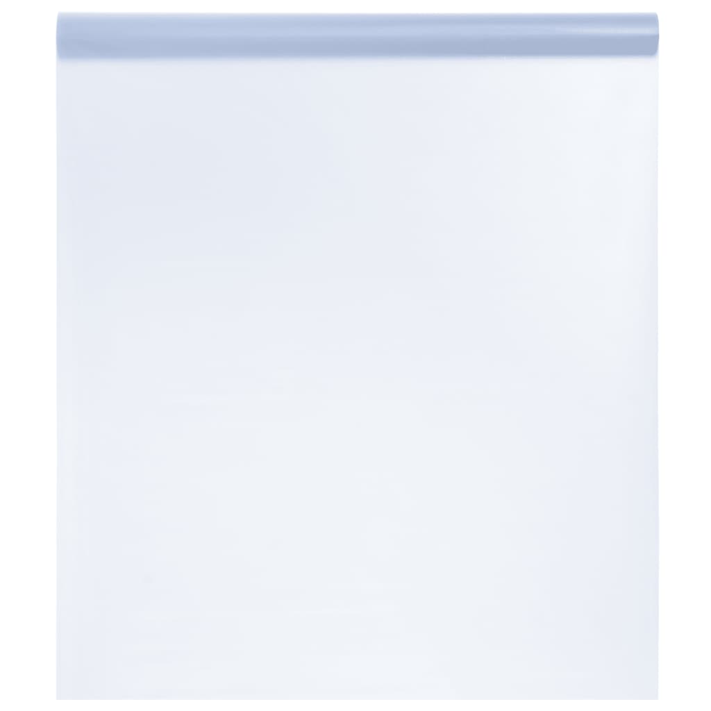 Vidaxx Fensterfolie statisch mattgrau 90 x 500 cm PVC