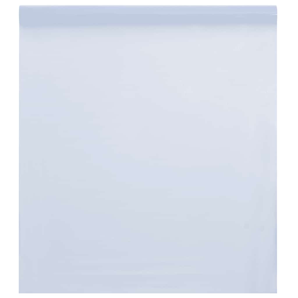 Vidaxx Fensterfolie statisch mattweiß 45x500 cm PVC