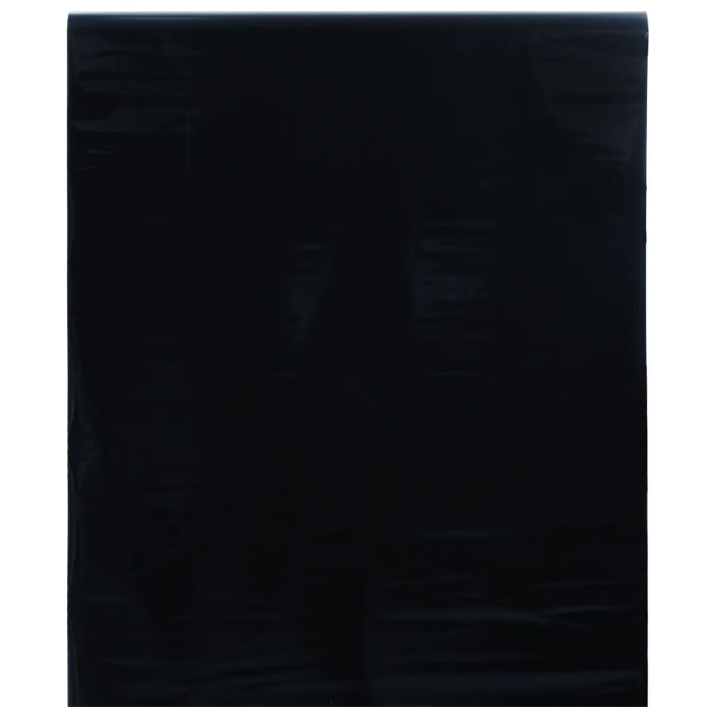 Vidaxx Fensterfolie statisch mattschwarz 60 x 1000 cm PVC