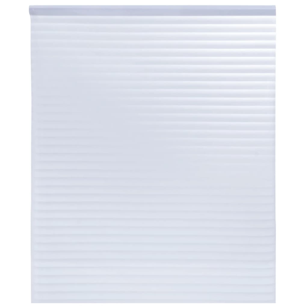 Vidaxx Fensterfolie Streifenmuster matt 90x500 cm PVC