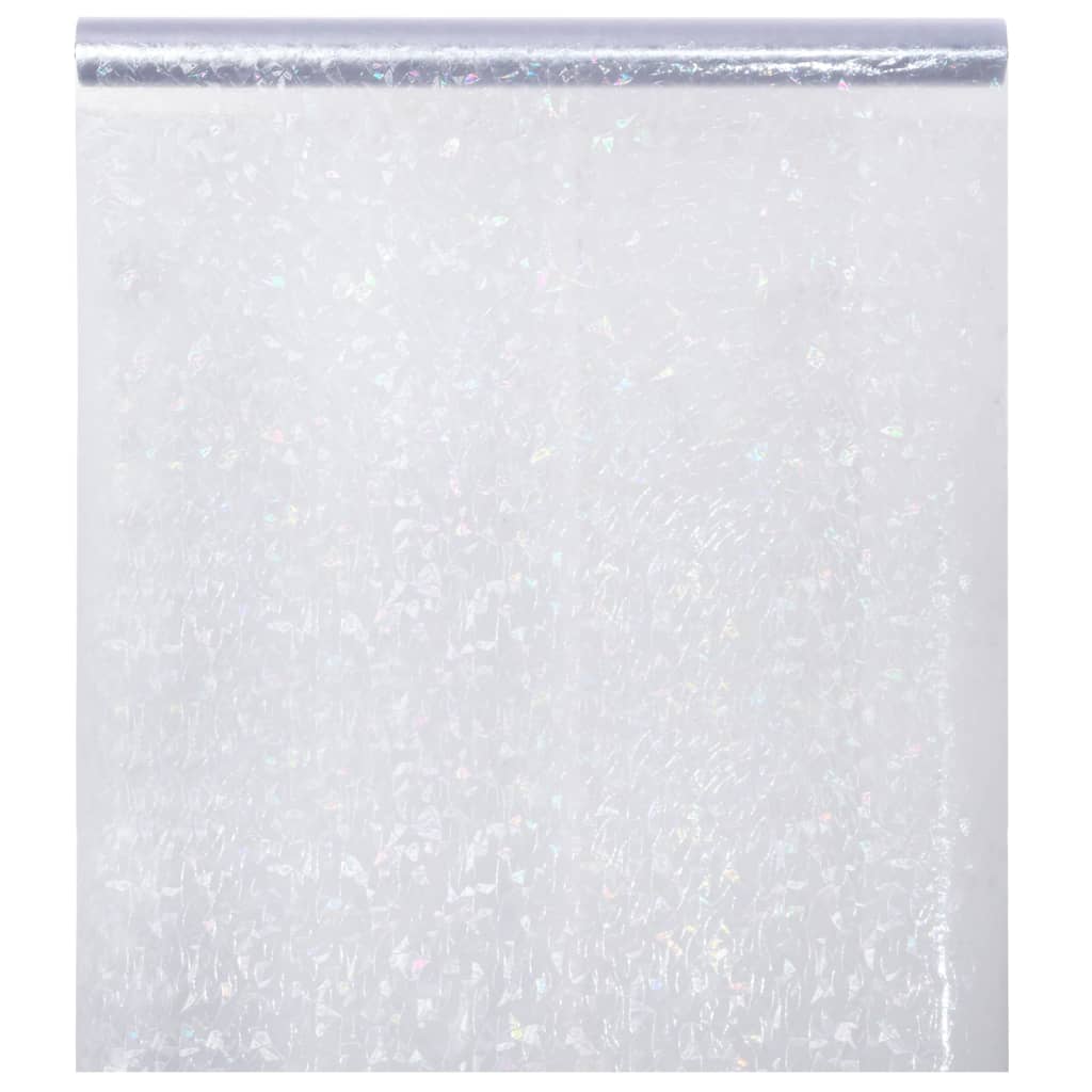 Vidaxx Fensterfolie 3D Regenbogenmuster matt 90x500 cm PVC