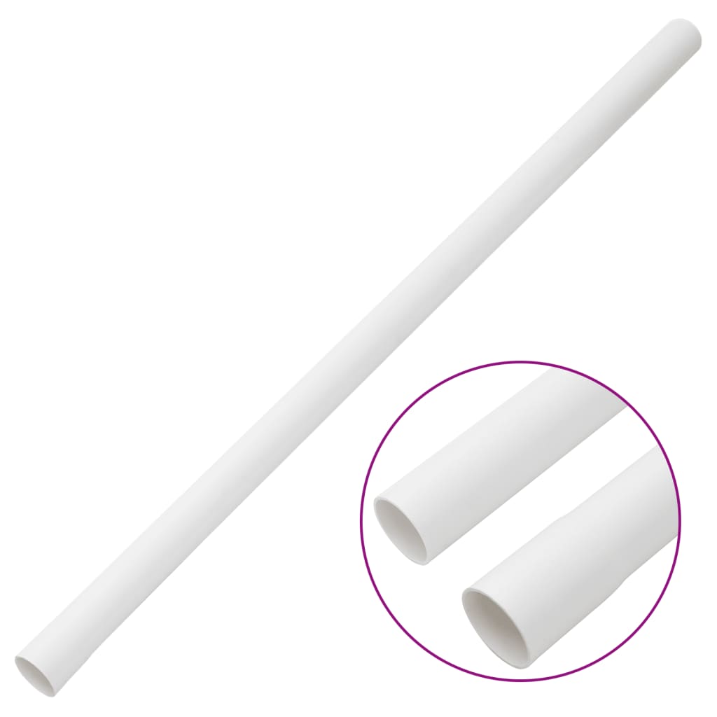 Vidaxxl Kabelkanäle ø30 mm 10 m PVC