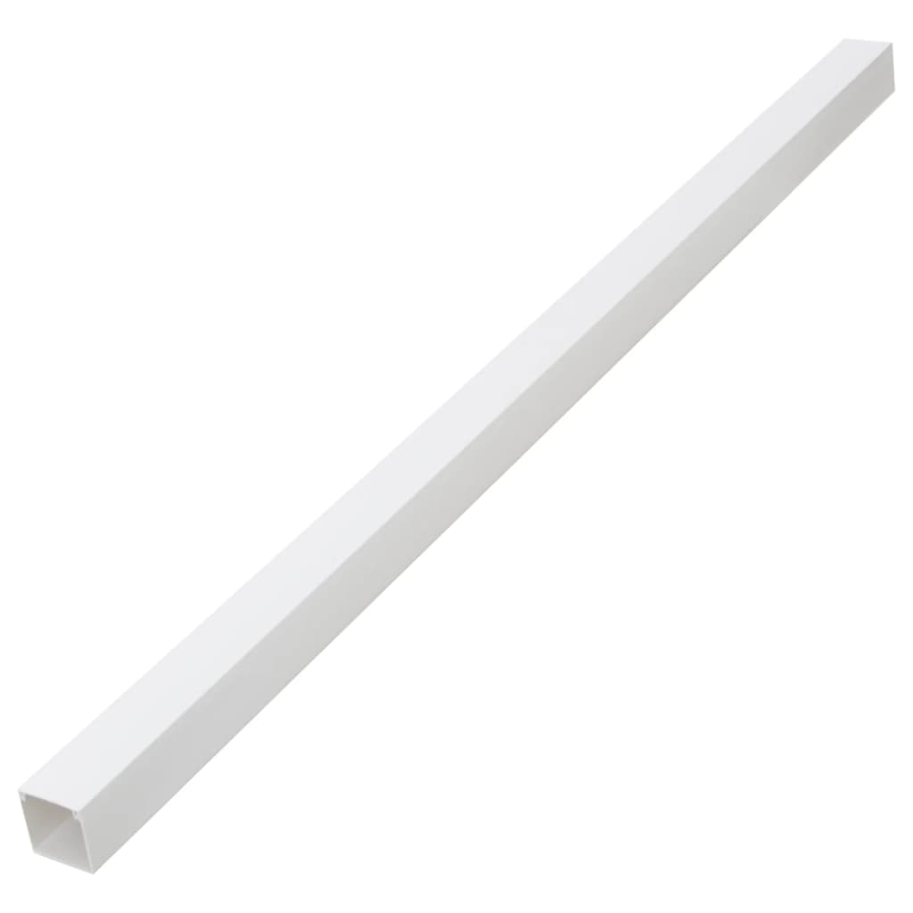 Vidaxxl Kabelkanal 60x40 mm 10 m PVC