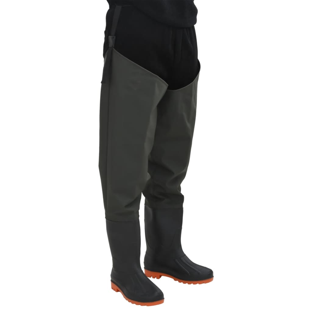 Vidaxl Fischereistiefel Größe 38 Dunkelgrün