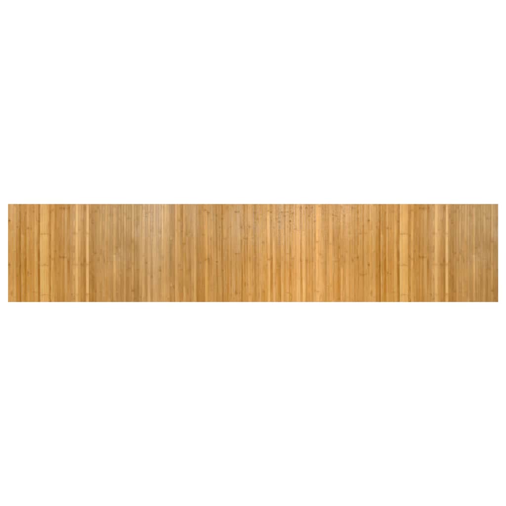 VidaXL Rechteckiger Teppich 60x300 cm Bambus natur
