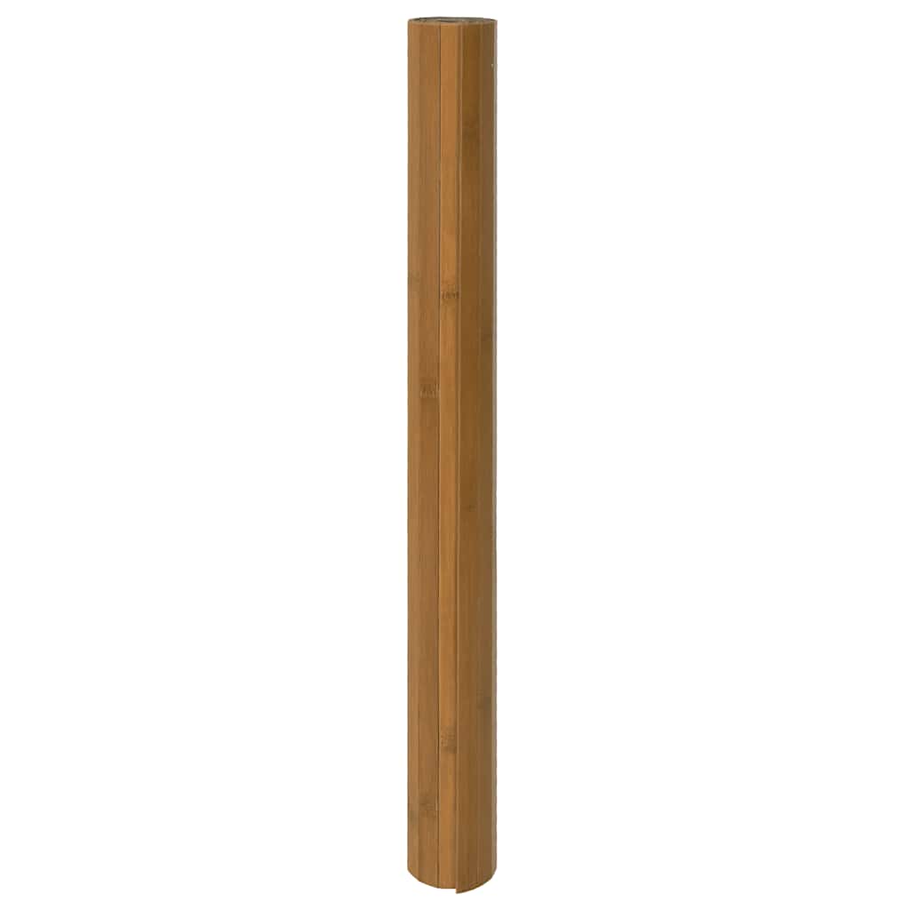 Vidaxx rechteckiger Teppich 60x300 cm Bambusbraun