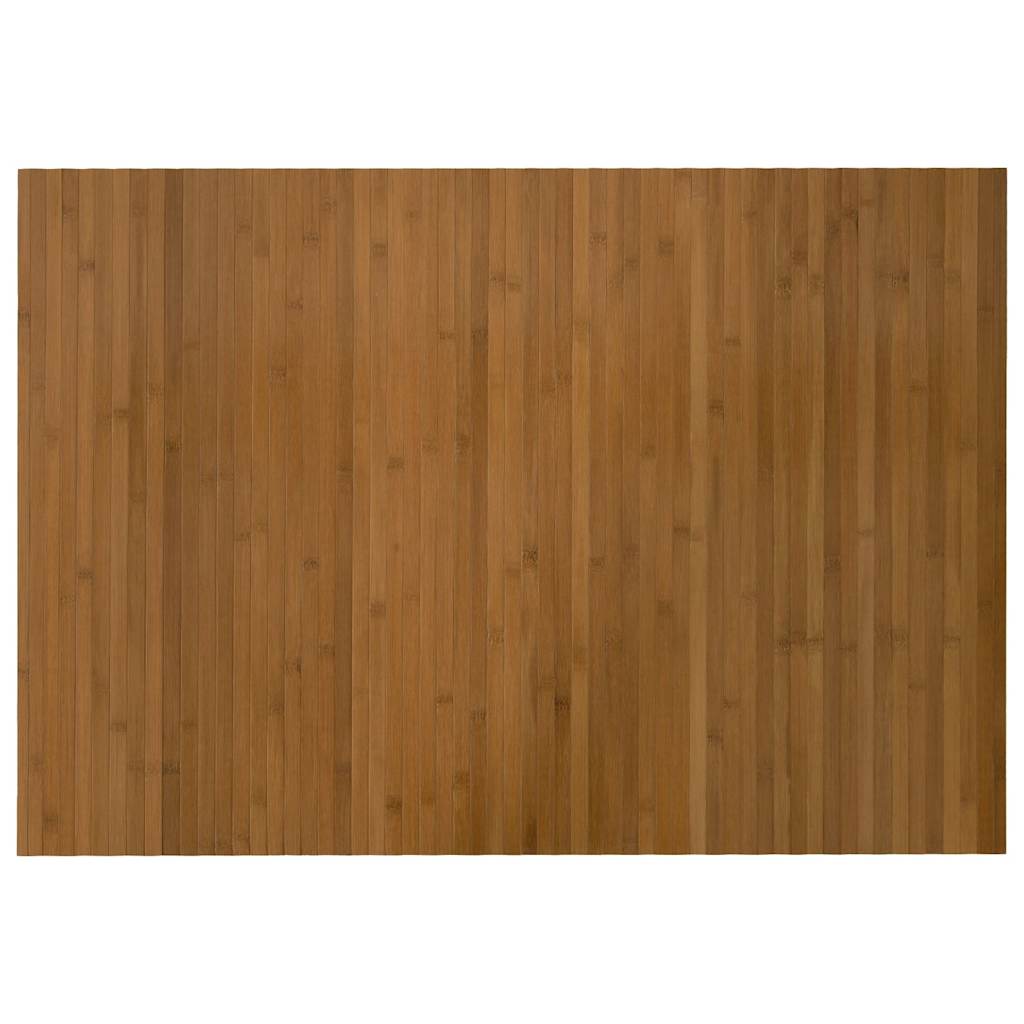 Vidaxx rechteckiger Teppich 70x100 cm Bambusbraun