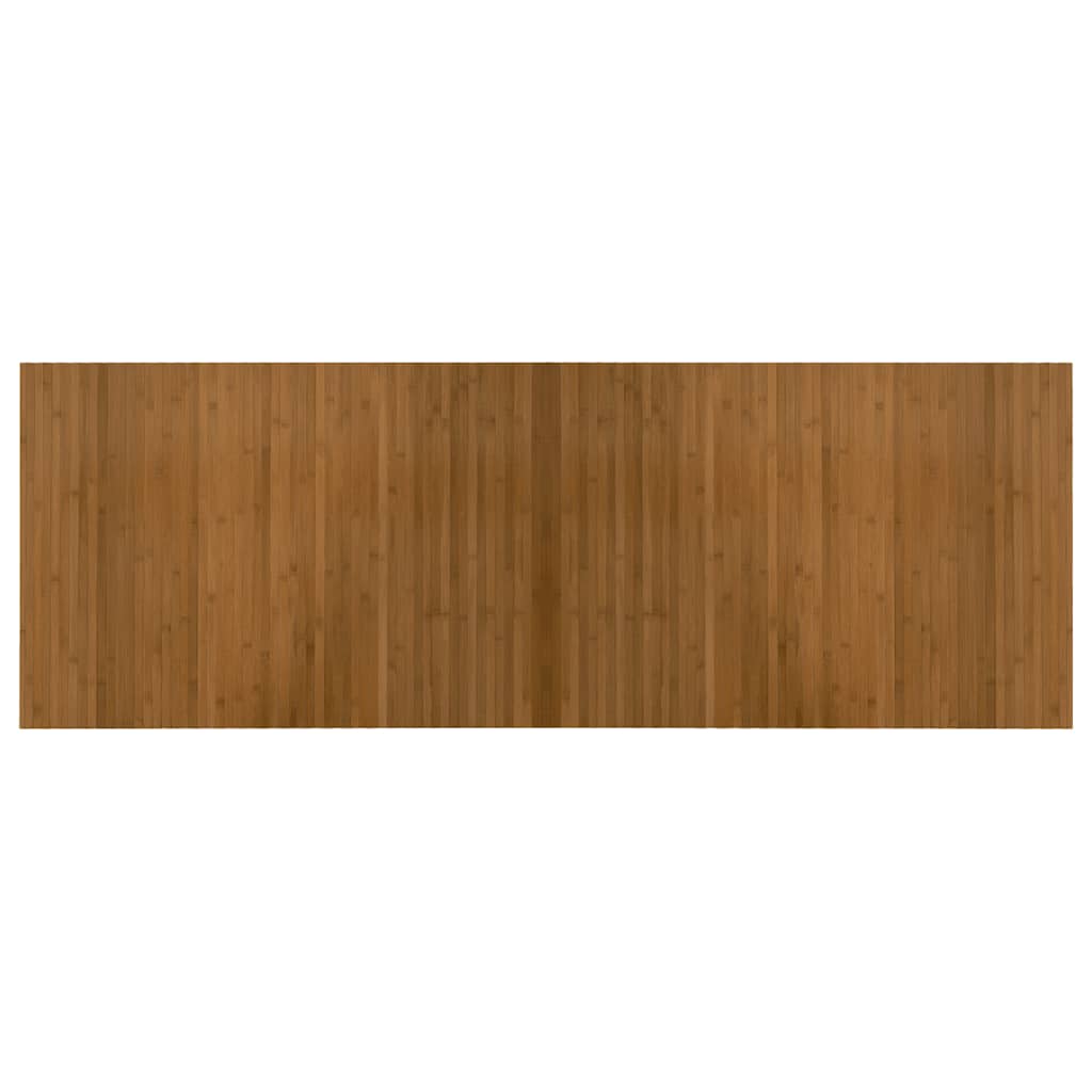 Vidaxx rechteckiger Teppich 70x200 cm Bambusbraun