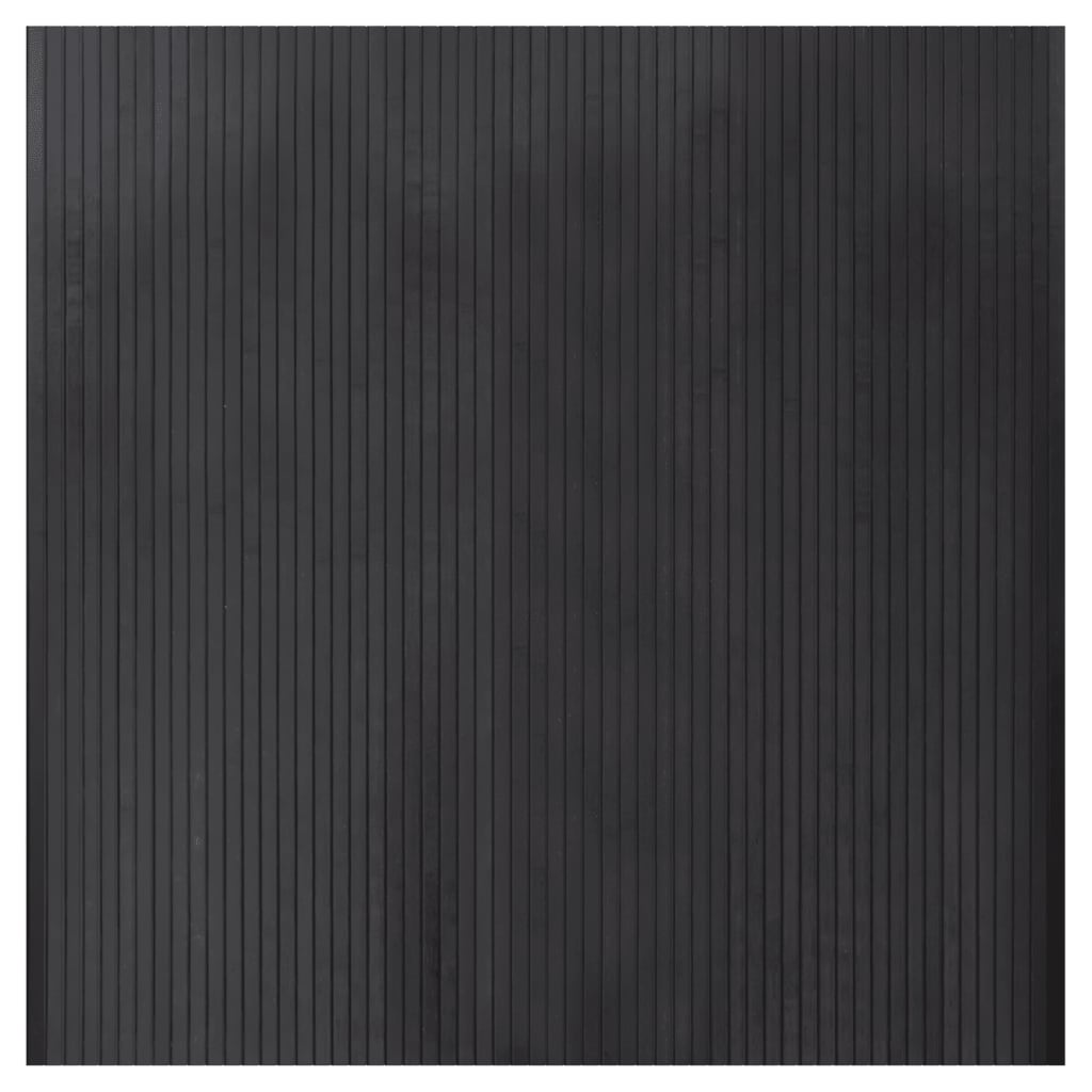 VidaXL Rechteckiger Teppich 100x100 cm Bambusgrau