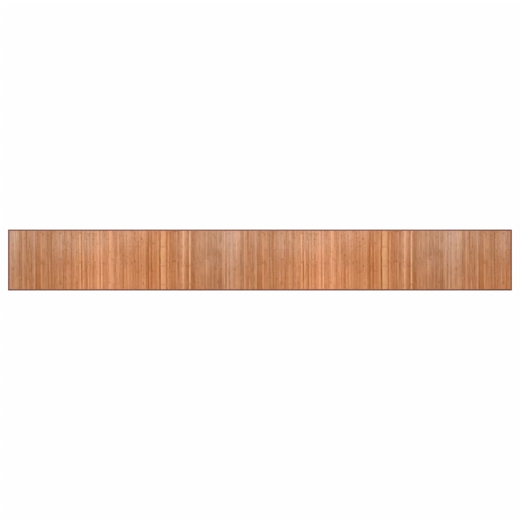 Vidaxx rechteckiger Teppich 60x500 cm Bambus natur