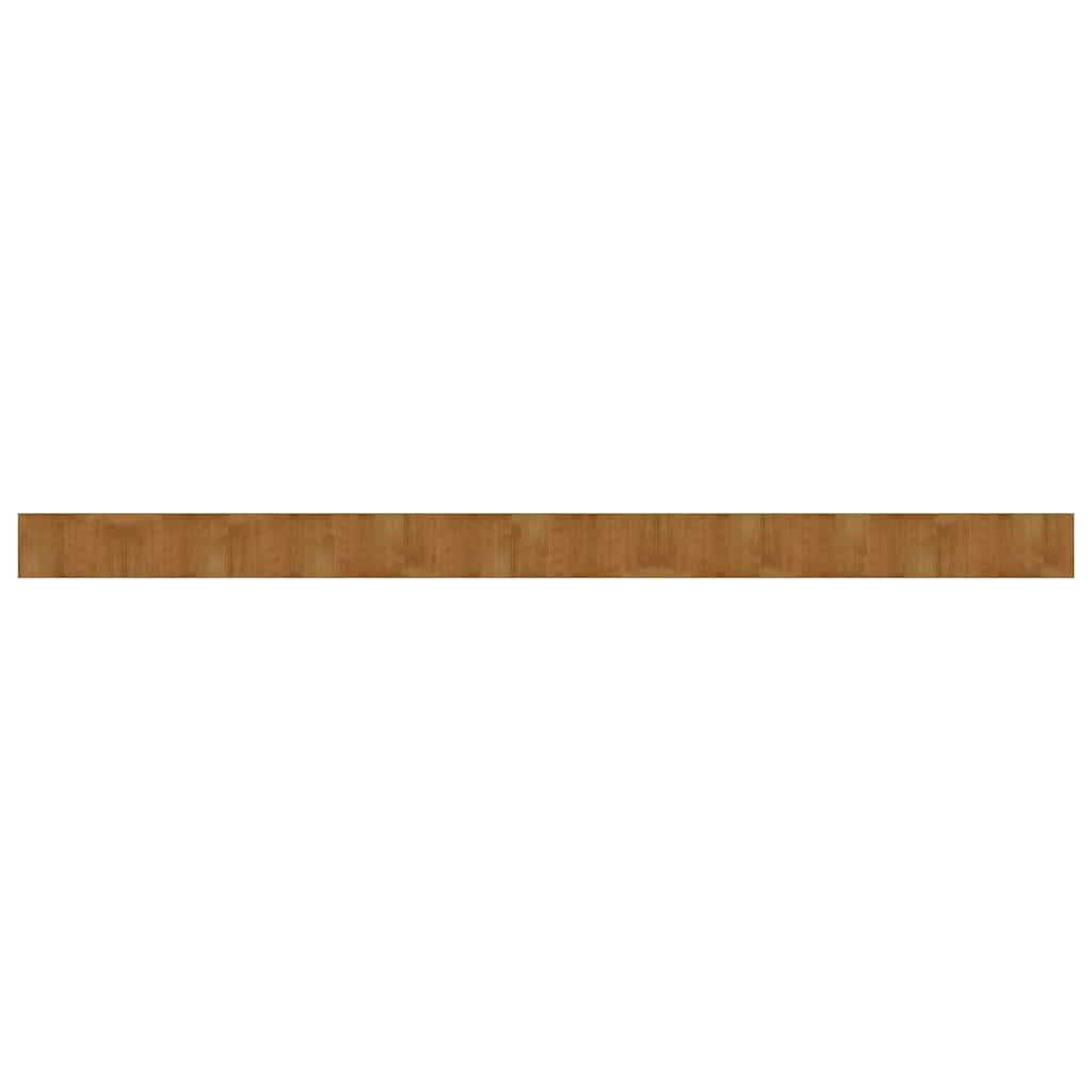 Vidaxx rechteckiger Teppich 60x1000 cm Bambusbraun