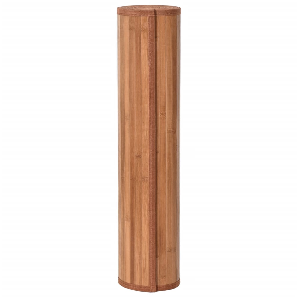 Vidaxx rechteckiger Teppich 70x100 cm Bambus natur
