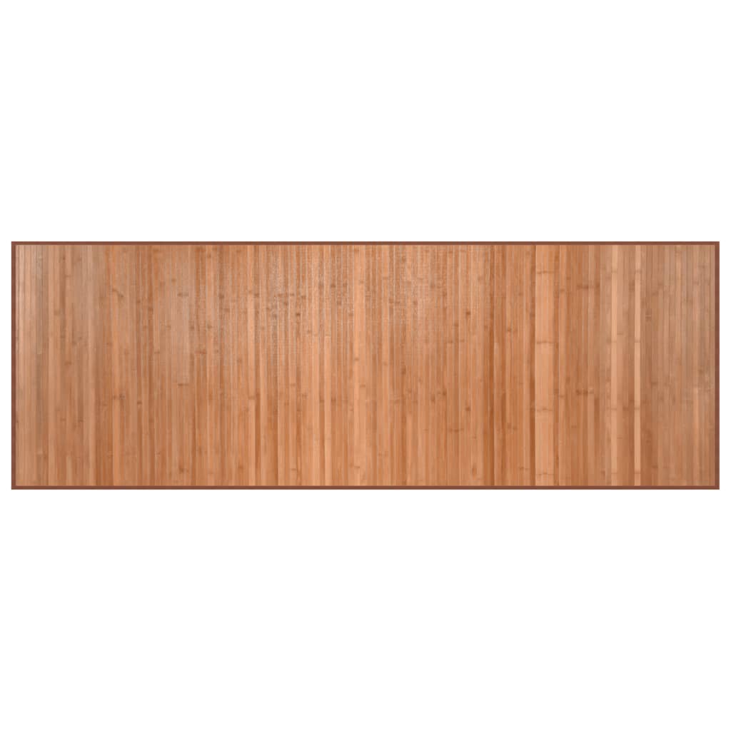 VidaXL Rechteckiger Teppich 70x200 cm Bambus natur