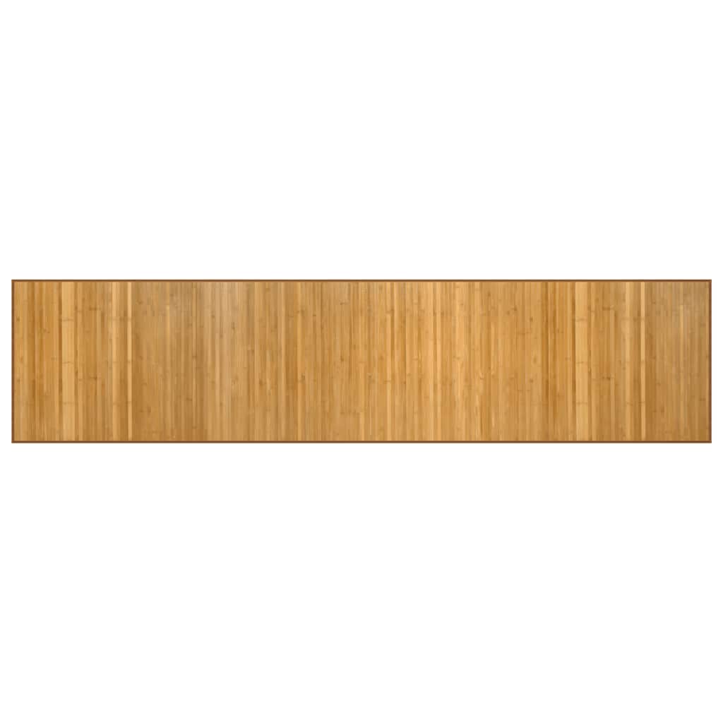 Vidaxx rechteckiger Teppich 70x300 cm Bambus natur