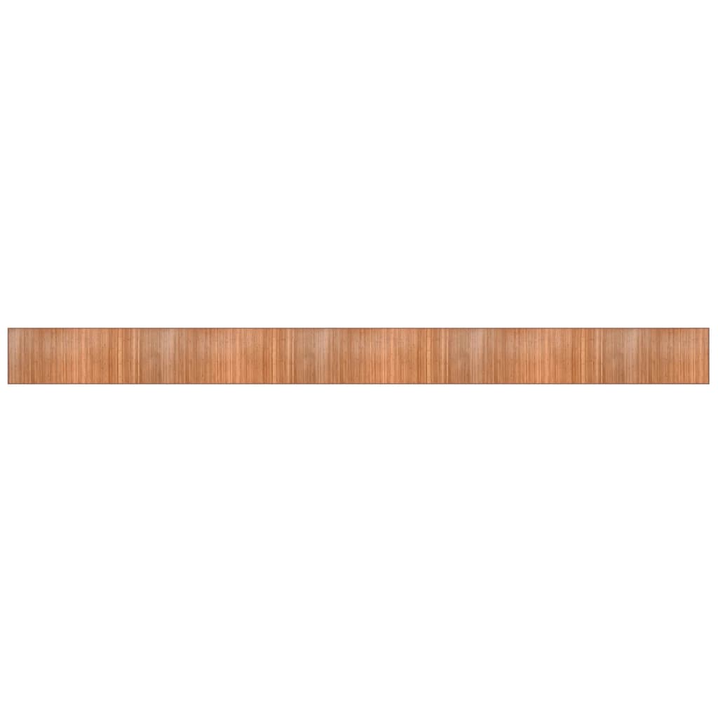 Vidaxx rechteckiger Teppich 100x1000 cm Bambus natur