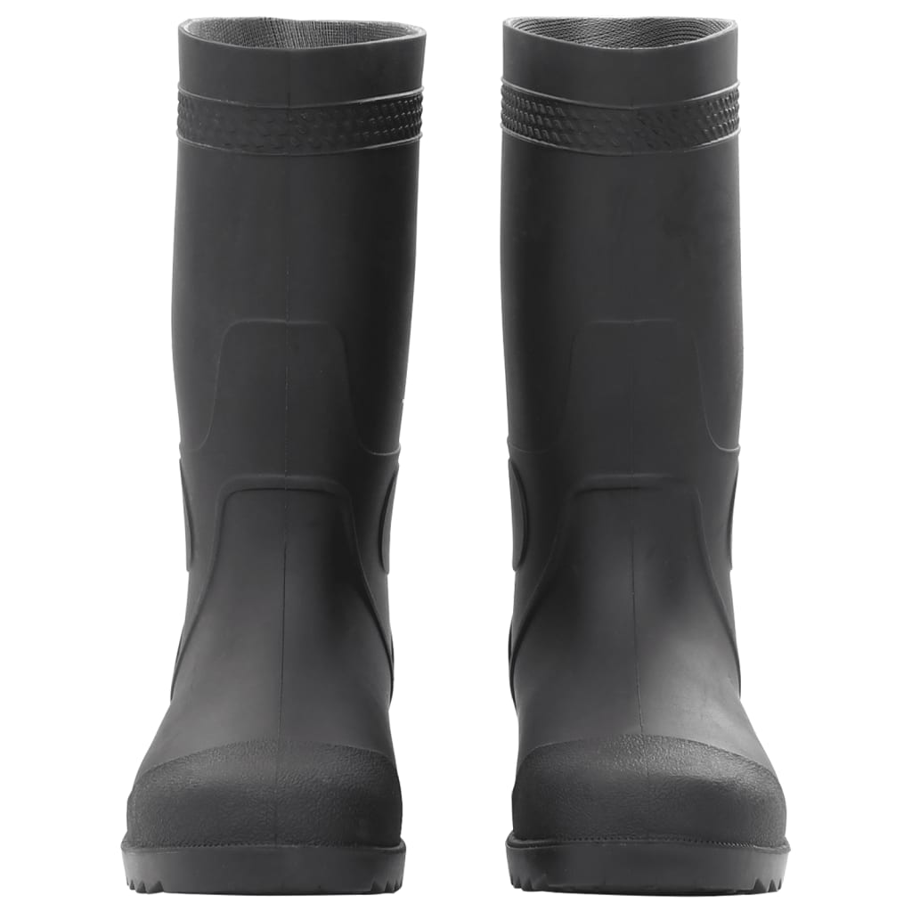 VidaXL Regenstiefel Größe 40 PVC schwarz