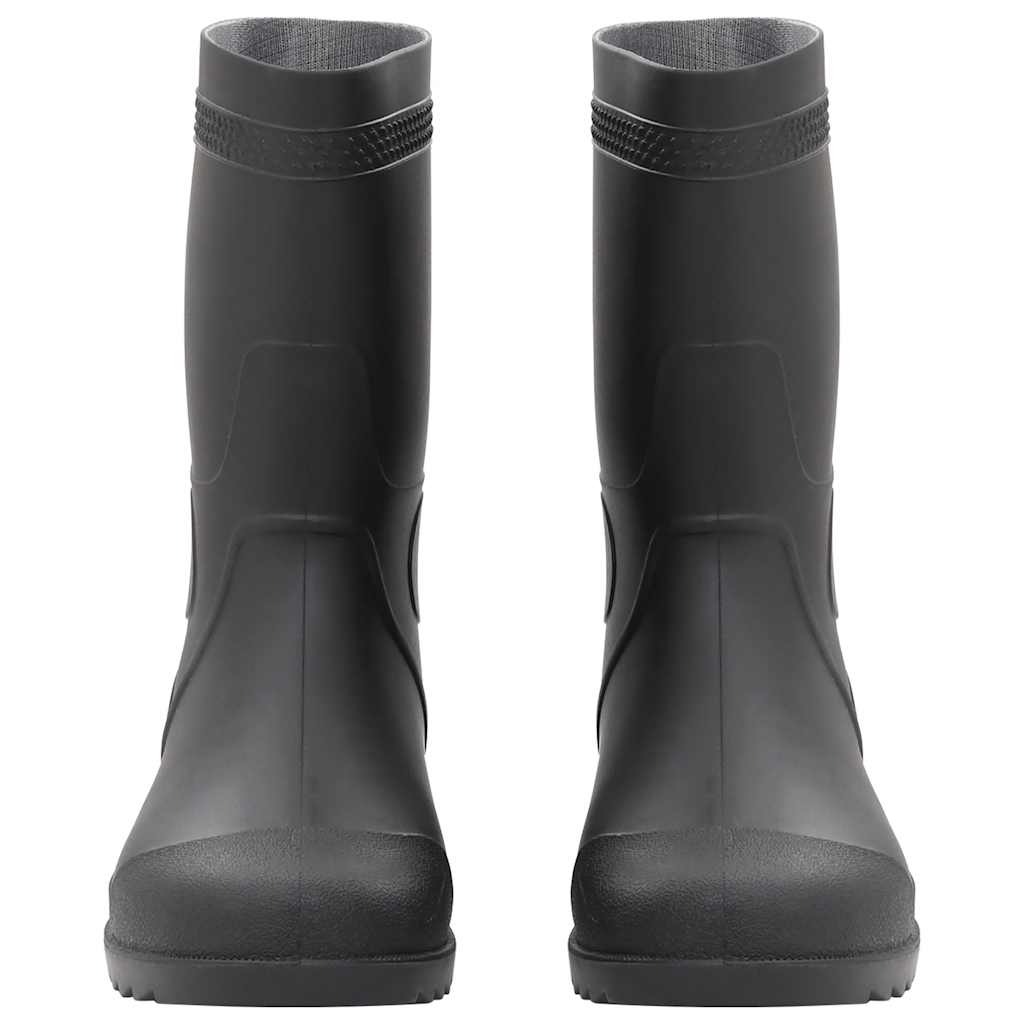 VidaXL Regenstiefel Größe 46 PVC schwarz