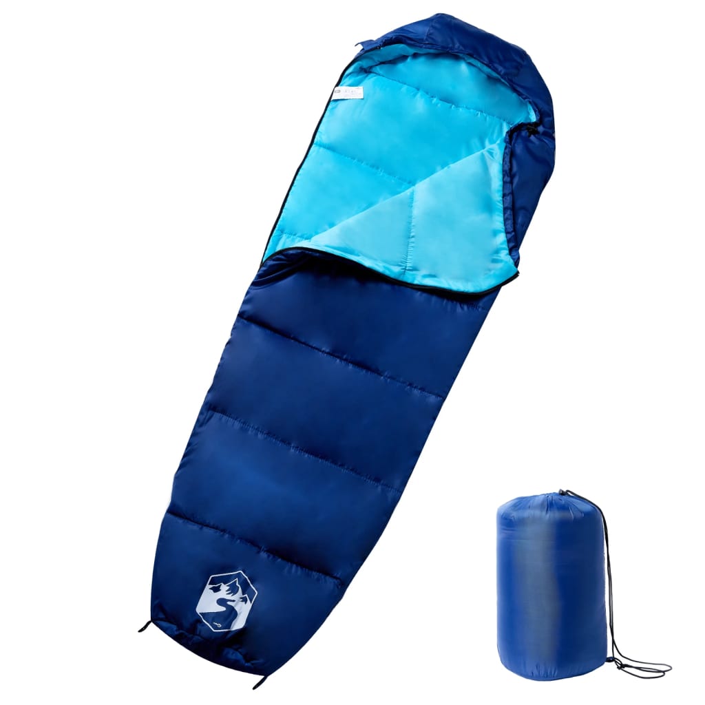 VidaXL Schlafsack Mumie für Erwachsene Camping 3 Jahreszeiten