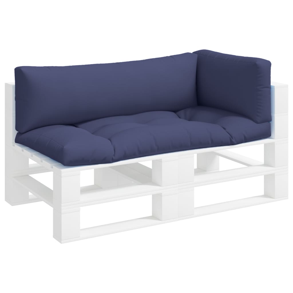 VidaXL Palettenkissen 3 Stück Oxford-Stoff Marineblau