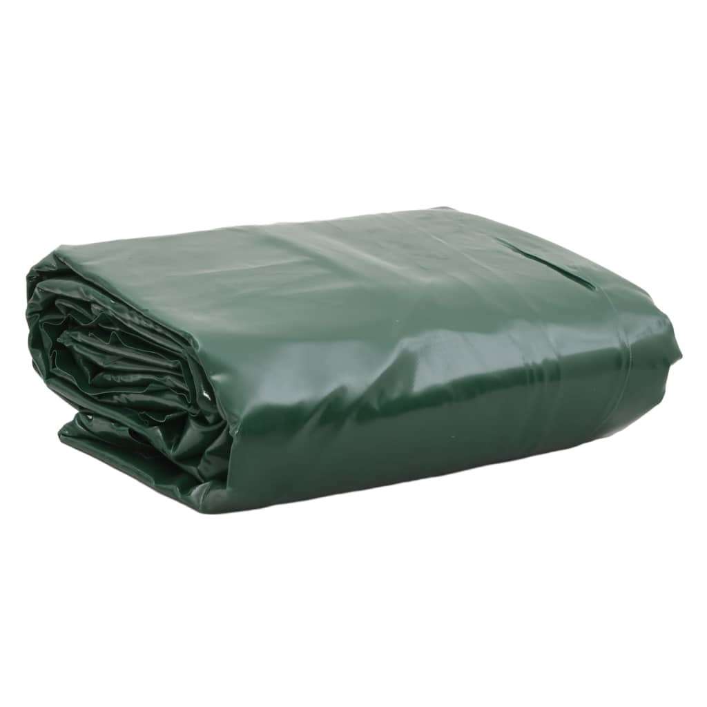 Vidaxl dekzeil 650 g m² 1,5x6 m groen
