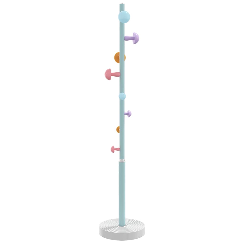 VidaXL Garderobenständer 172 cm pulverbeschichtetes Eisen blau