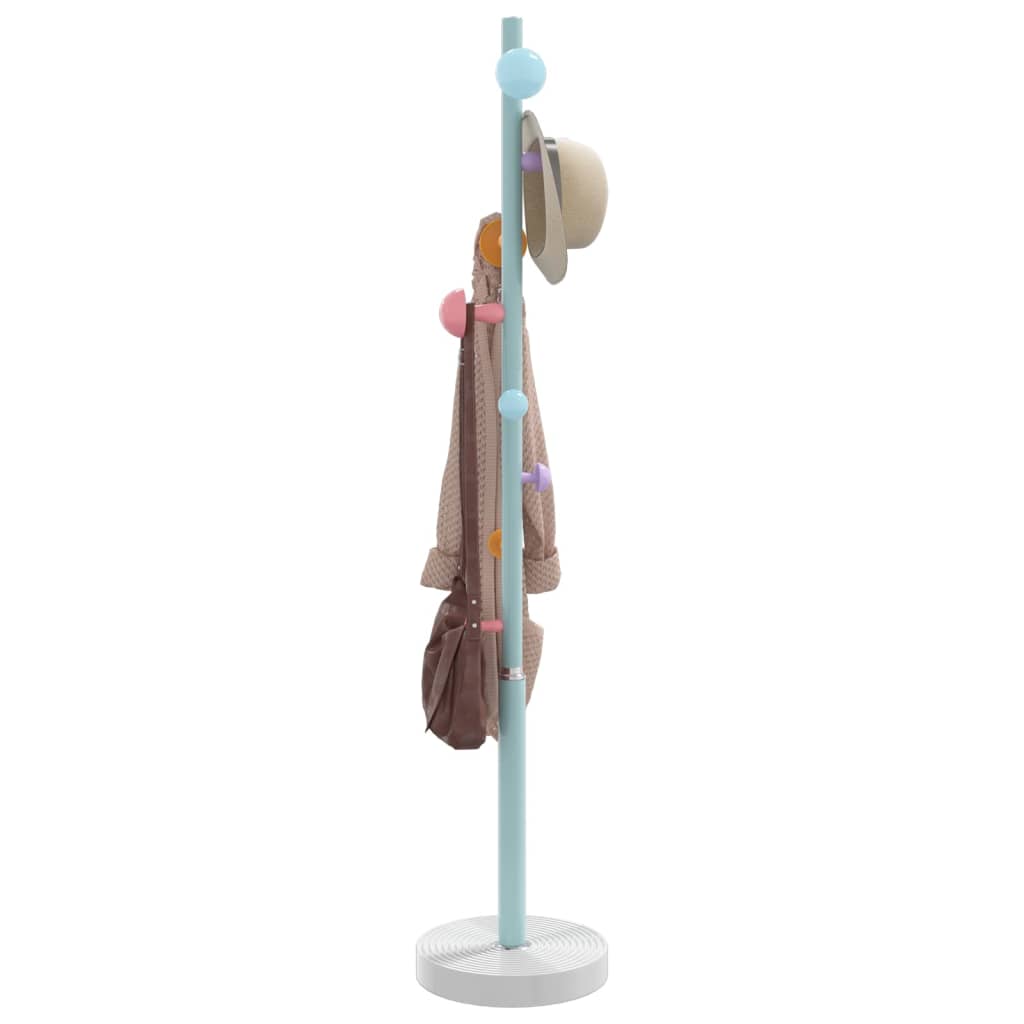 VidaXL Garderobenständer 172 cm pulverbeschichtetes Eisen blau