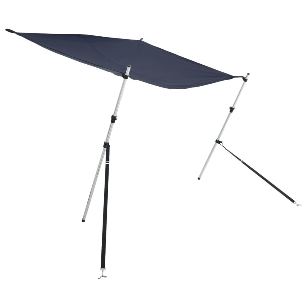 VidaXL Sonnenschutztuch T-Top 170x170x (115-183) cm blau