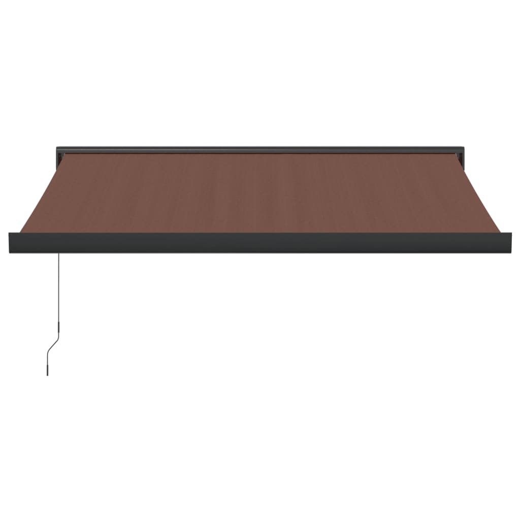 VidaXL Markise manuell ausziehbar 300x250 cm braun