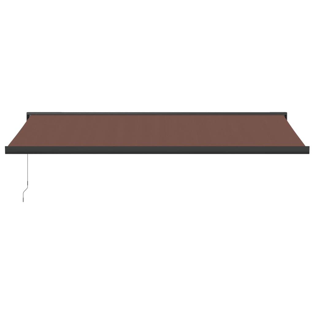VidaXL Markise manuell ausziehbar 500x300 cm braun