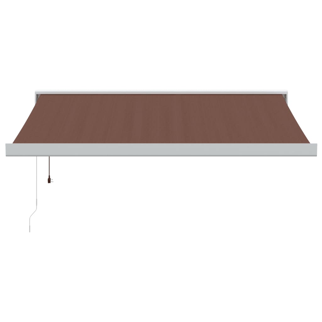 VidaXL Markise automatisch ausziehbar 300x250 cm braun