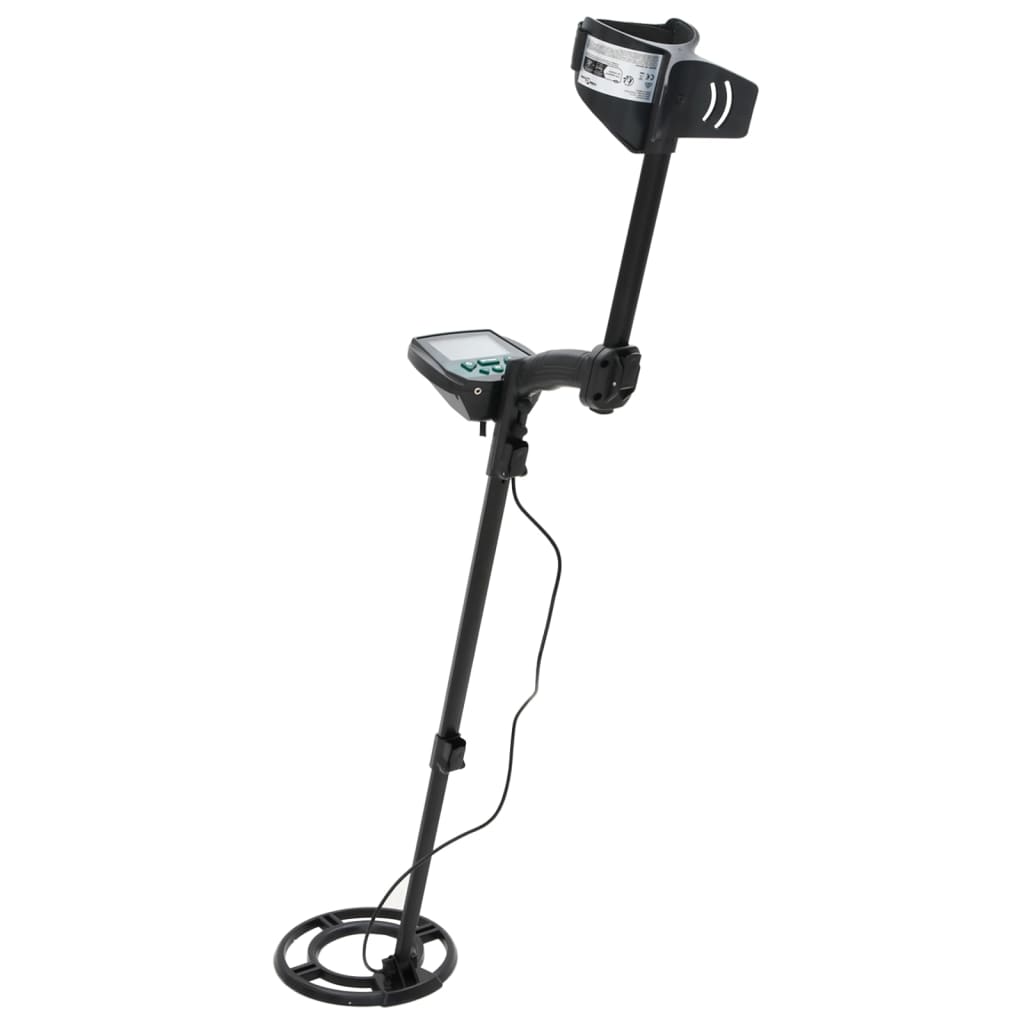 Vidaxxl Metalldetektor mit LCD-Bildschirm, 24 cm Suchtiefe