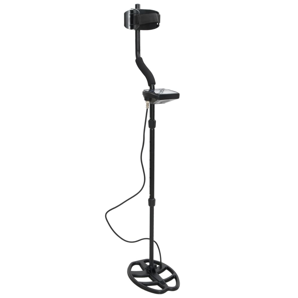 Vidaxxl Metalldetektor mit LCD-Bildschirm, 20 cm Suchtiefe