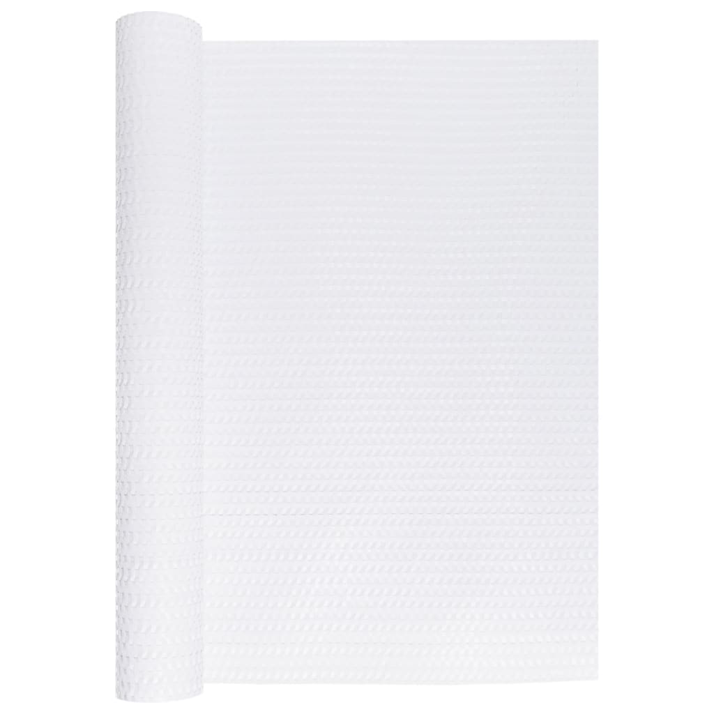 Vidaxx Balkonschirm 500x80 cm Polyrattan weiß